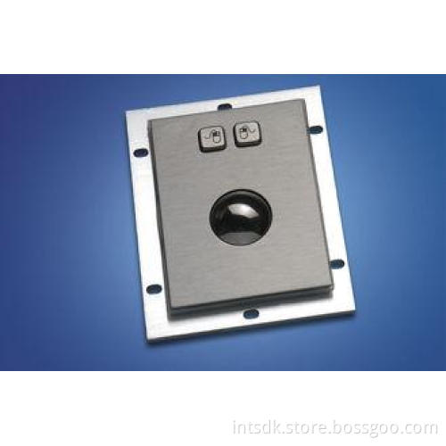 ZT3011 IP64 Kiosk Metal Trackball, Stainless Steel Trackbal